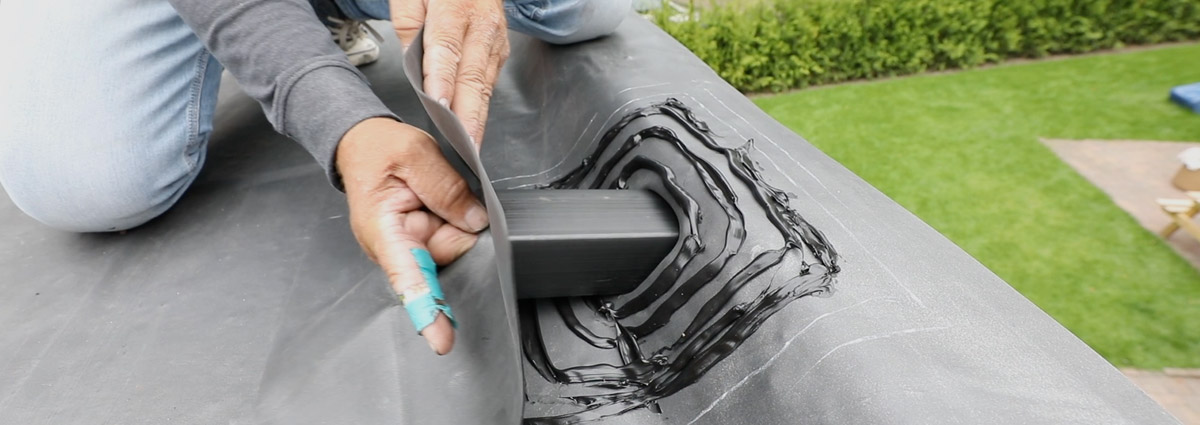 EPDM Hemelwaterafvoer (stadsuitloop)