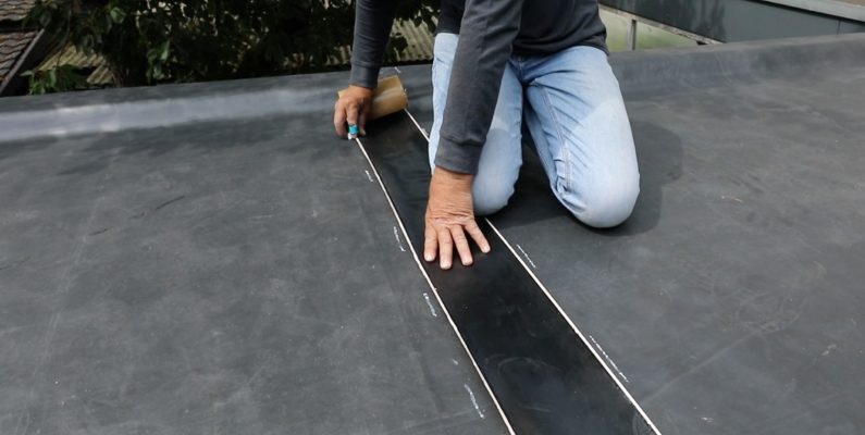 EPDM naadverbinding maken